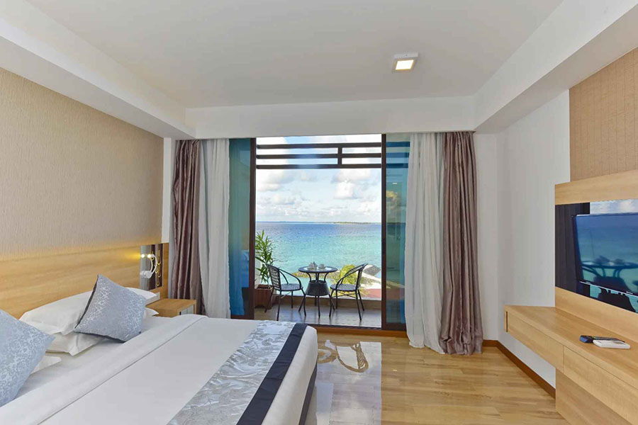 竞技场海滩酒店 - 海景豪华双人间 - 带阳台图片3 - ARENA HOTELS Deluxe Double Room With Balcony & Sea View Photo 3