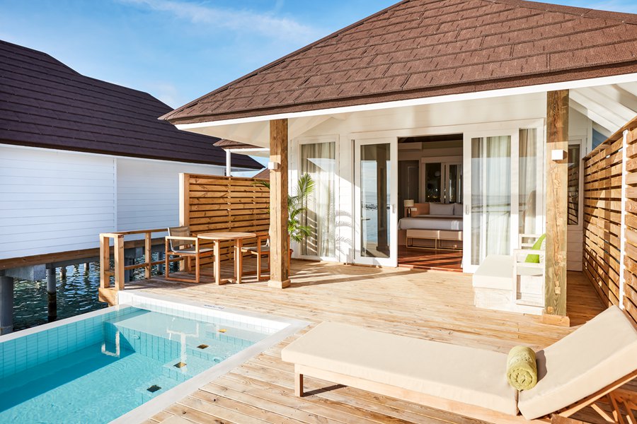 双鱼 - 高级水上泳池别墅图片2 - Sun Siyam Olhuveli Grand Water Villa with Pool Photo 2
