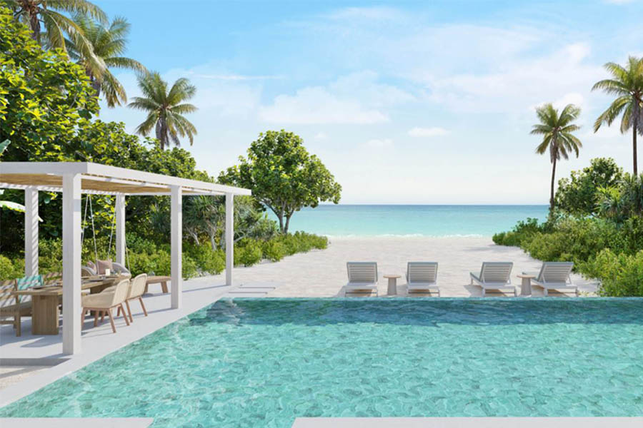 六善肯尼呼拉 - 三卧沙滩泳池别墅套房图片2 - Six Senses Kanuhura Three Bedroom Beach Villa Suite With Pool Photo 2