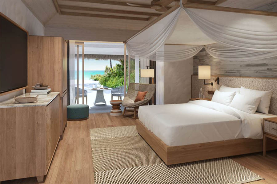 六善肯尼呼拉 - 豪华沙滩泳池别墅套房图片3 - Six Senses Kanuhura Deluxe Beach Villa Suite With Pool Photo 3