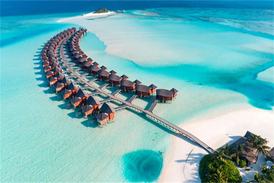 安纳塔拉笛古 - 日落水上套房图片1 - Anantara Dhigu Resort & Spa Sunset Over Water Suite Photo 1
