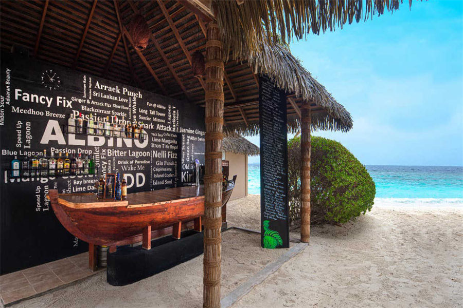 密度帕茹餐厅 - 白化酒吧 - Adaaran Select Meedhupparu Maldives Restaurant