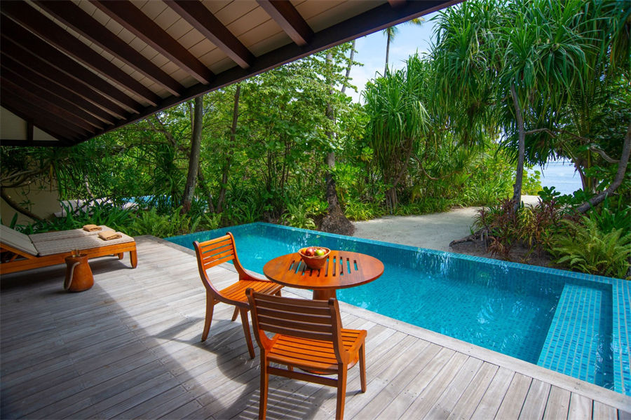 瑞喜敦D - 沙滩泳池别墅图片2 -  The Residence Maldives at Dhigurah Sunrise/Sunset Beach Pool Villa Photo 2