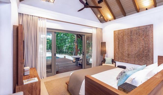 瓦卡鲁 - 沙滩别墅-带小型泳池图片2 - Vakkaru Maldives Beach Villa with Plunge Pool Photo 2