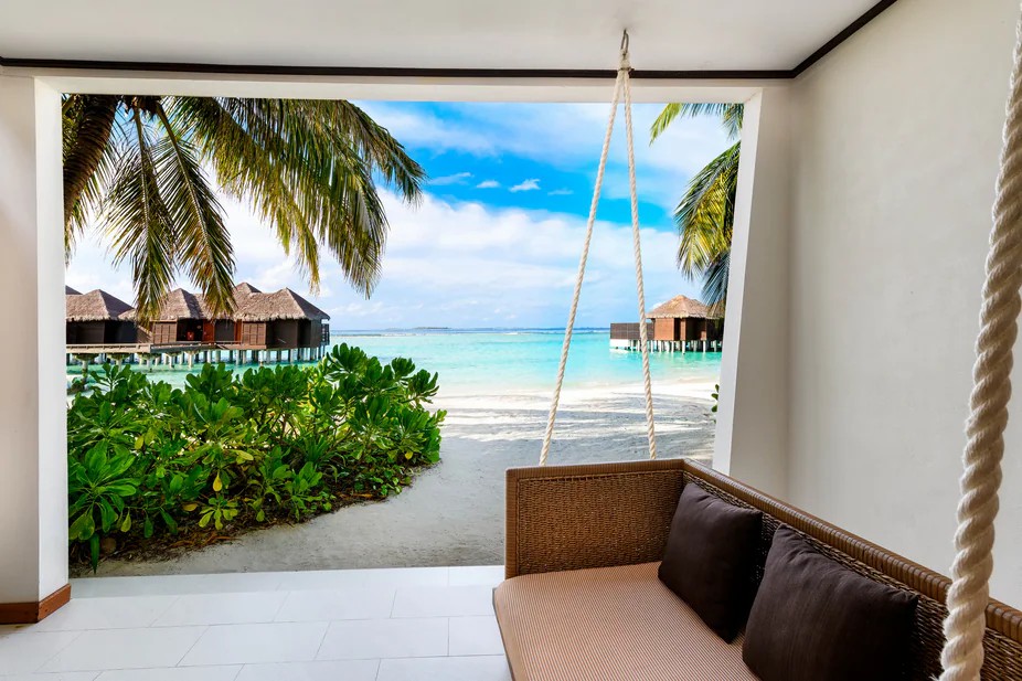 喜来登满月 - 豪华大床客房（岛屿/海滩）图片4 -  Sheraton Full Moon Island Deluxe Guest room Photo 4