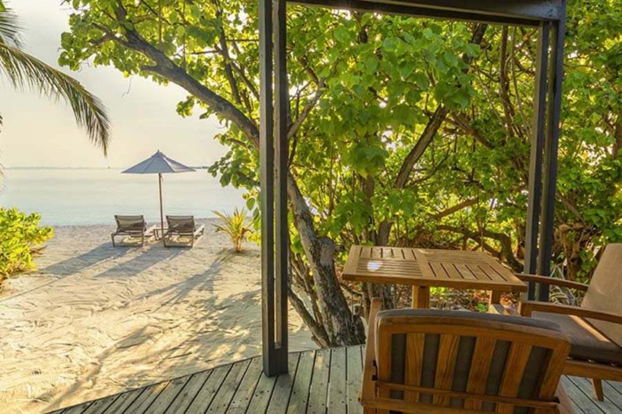 卡曼都岛 - 尊贵按摩浴缸海滩别墅图片4 - Komandoo Maldives Island Resort & Spa Premium Jacuzzi Beach Villa Photo 4