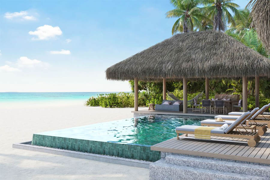 六善肯尼呼拉 - 家庭沙滩带泳度假屋图片3 - Six Senses Kanuhura Family Beach Retreat With Pool Photo 3