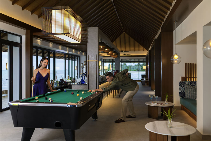 铂尔曼  - 日落酒廊图片1 - Pullman Maldives Maamutaa Resort Saffron Affair Photo 1