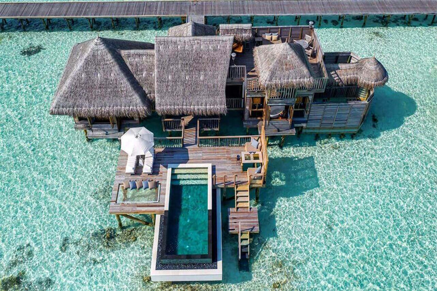 姬丽兰卡富士 - 别墅泳池套房图片1 - Gili Lankanfushi Maldives Villa Suite with Pool Photo 1
