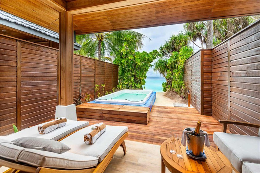 莉莉岛 - NEW 带按摩池的海滩套房图片1 -  Lily Beach  Resort NEW Beach Suite With  Jacuzzi Photo 1