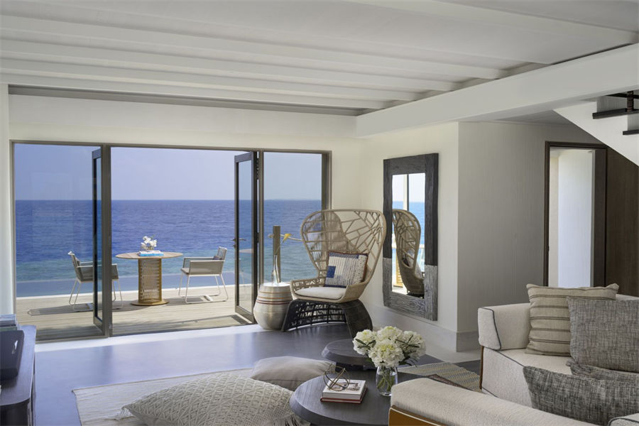 洲际 - 双卧家庭泻湖泳池别墅图片3 - InterContinental Maldives Maamunagau Two Bedroom Family Lagoon Villa Photo 3