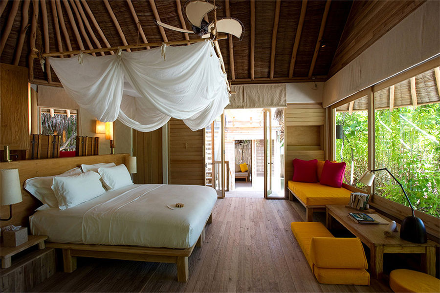 六善拉姆 - 泻湖沙滩泳池别墅图片4 - Six Senses Latitude Laamu Lagoon Beach Villa with Pool Photo 4