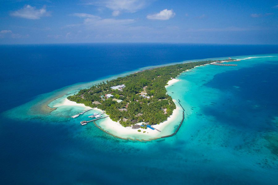 库拉玛蒂 - 沙滩拖尾图片2 - Kuramathi Resort Maldives Sandbank Photo 2