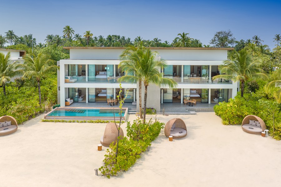 库达薇陵姬丽 - 双卧沙滩泳池住宅图片1 - Kuda Villingili  Time and Space Redefined 2 bedroom Beach Residence with Pool Photo 1