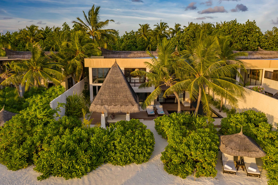 奥臻瑞泽铂丽富士 - 双卧日落沙滩泳池别墅图片4 - Ozen RESERVE Bolifushi Earth Pool Reserve Sunset 2|BR Photo 4