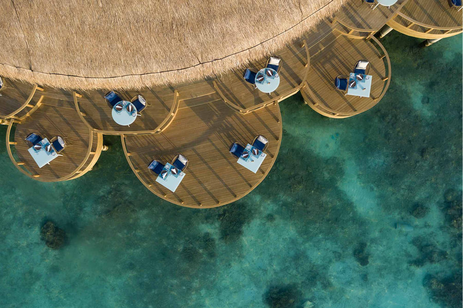 翡翠法鲁富士 - 地中海水上餐厅图片2 - Emerald Faarufushi Resort & Spa Mediterraneo Restaurant Photo 2