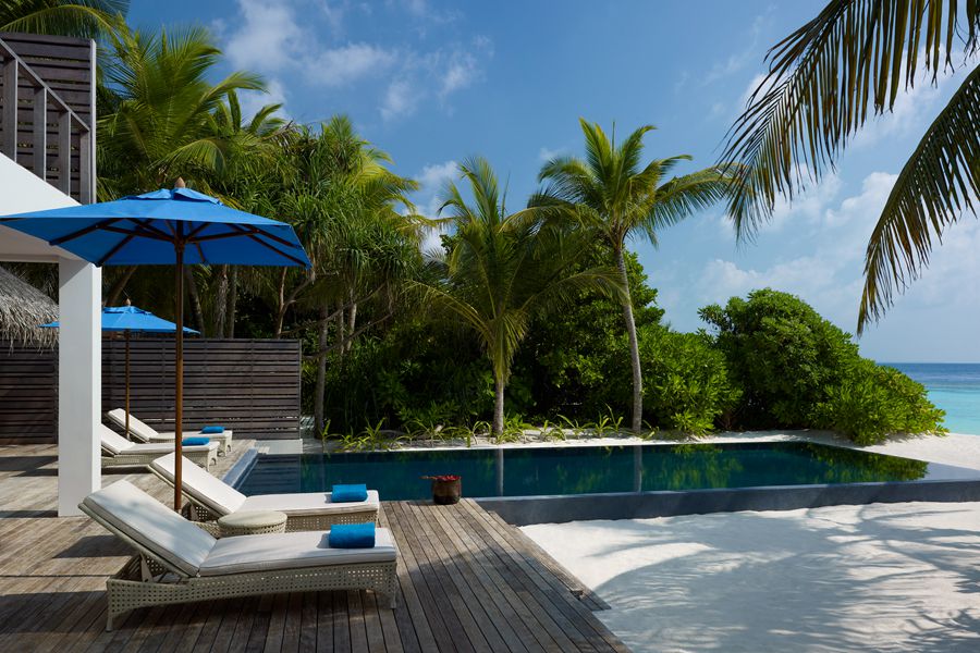 都喜天阙 - 三卧沙滩泳池住宅 图片4 - Dusit Thani Maldives Three Bedrooms Beach Pool Residence Photo 4