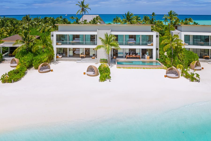 库达薇陵姬丽 - 三卧沙滩泳池住宅图片3 - Kuda Villingili  Time and Space Redefined Three-Bedroom Beach Residence with Private Pool Photo 3