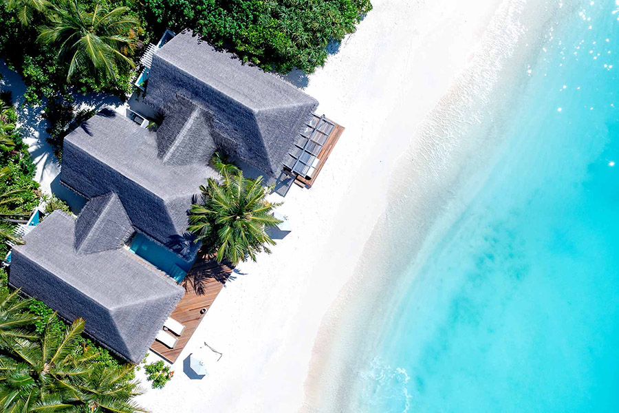 巴廖尼 - 两卧海滩套房图片2 - Baglioni Resort Maldives Two Bedroom Beach Suite with Pool Photo 2