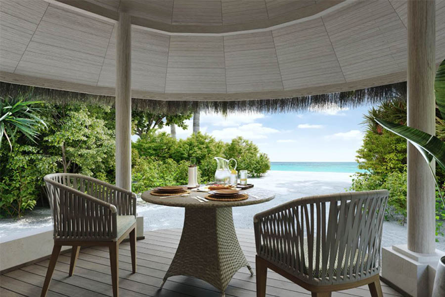 六善肯尼呼拉 - 沙滩别墅图片1 - Six Senses Kanuhura Beach Villa Photo 1