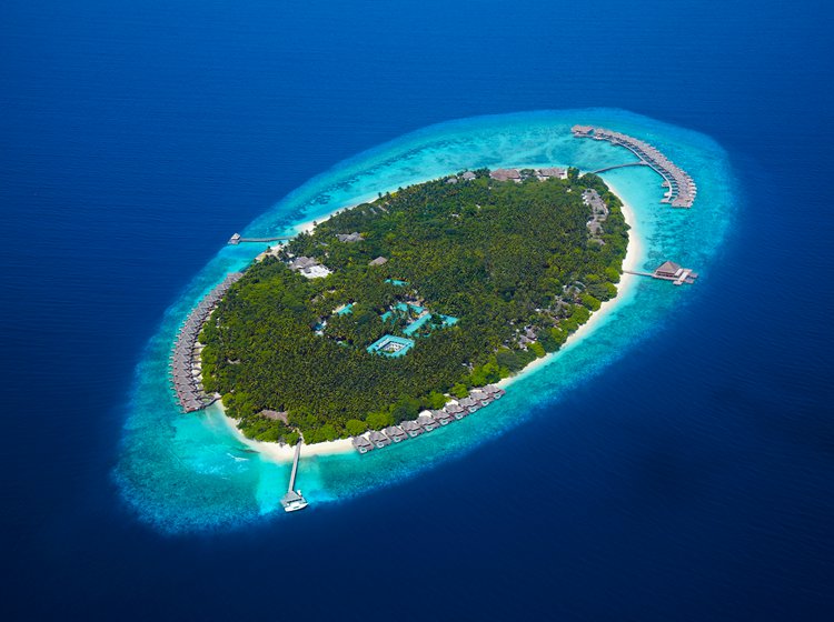 都喜天阙马尔代夫度假村全景 - Dusit Thani Maldives Maldives Resort