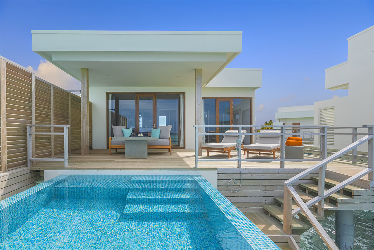 迪加尼 - 泻湖泳池别墅图片1 - Dhigali Maldives  Lagoon Villas With Pool Photo 1