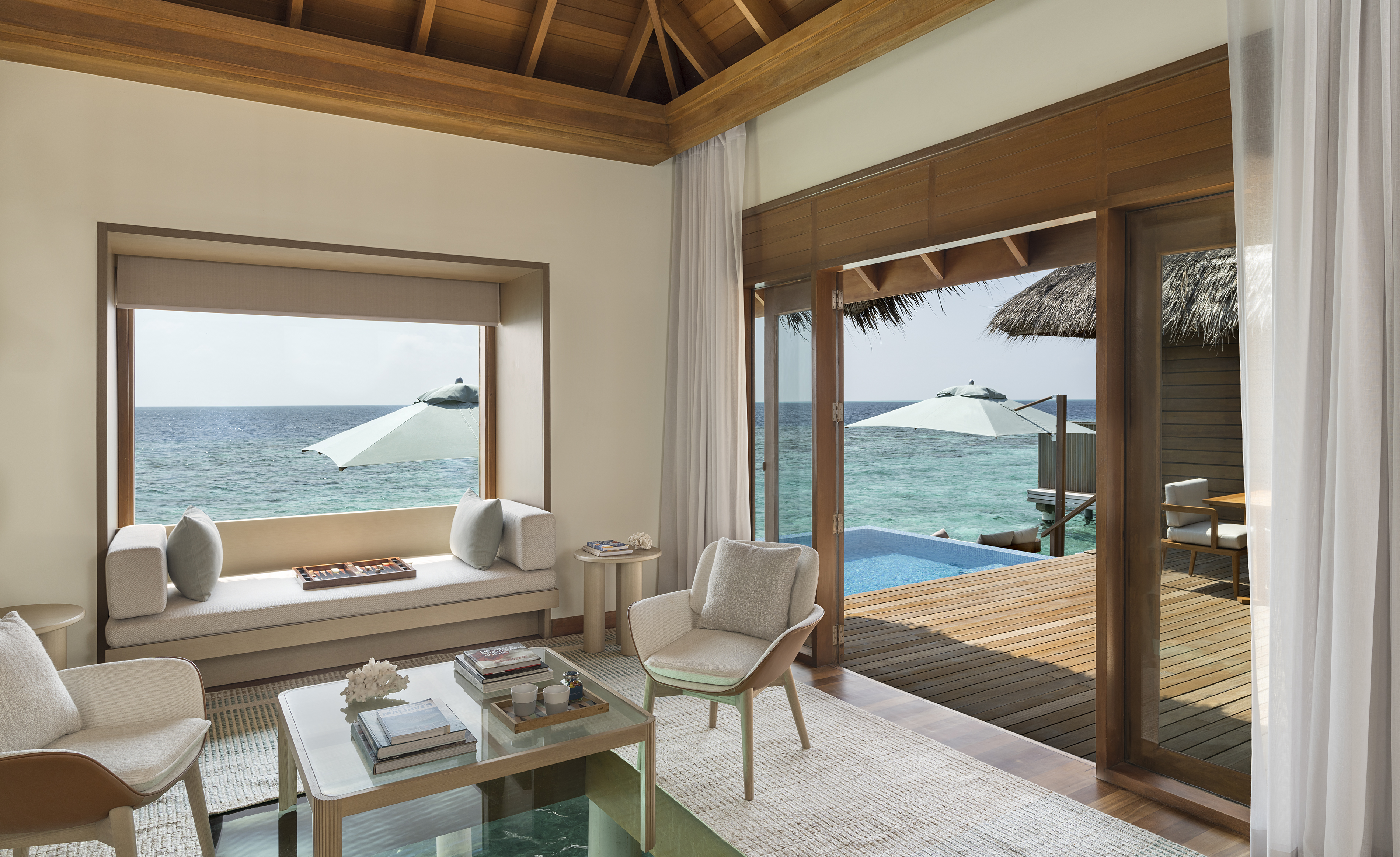 芙花芬 - 海洋泳池别墅图片1 -  Huvafen Fushi Spa Resort Maldives Ocean Bungalow With Pool Photo 1