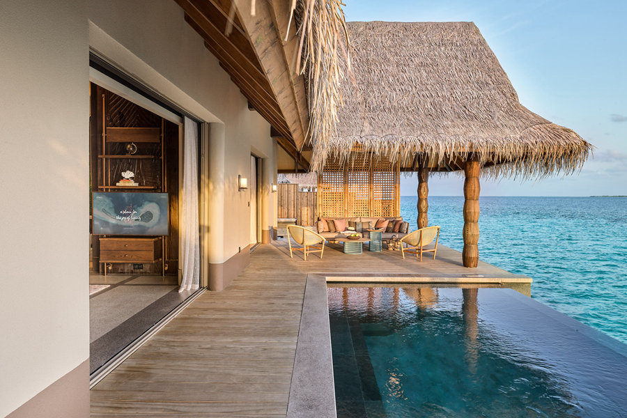 娇丽 - 豪华水上泳池别墅图片1 - Joali Maldives Luxury Water Villa with Pool Photo 1