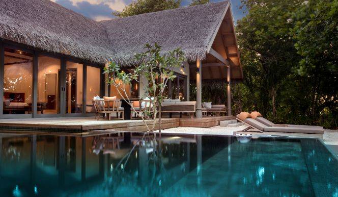 瓦卡鲁 - 豪华单卧室泳池住宅图片1 - Vakkaru Maldives One Bedroom Deluxe Beach Pool Residence Photo 1