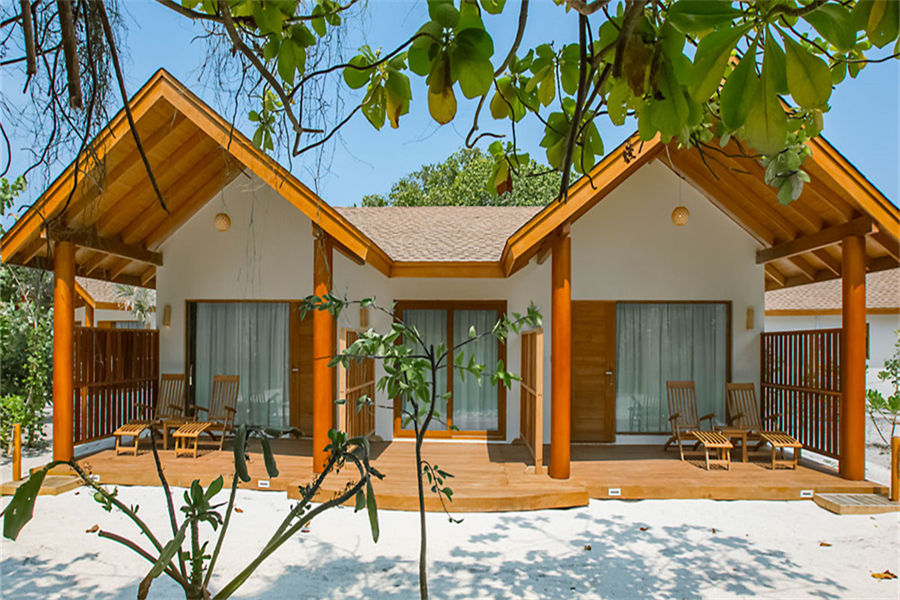 瑞提法鲁 - 豪华海滩泳池别墅图片1 - Reethi Faru Resort Deluxe Beach Pool Villa Photo 1