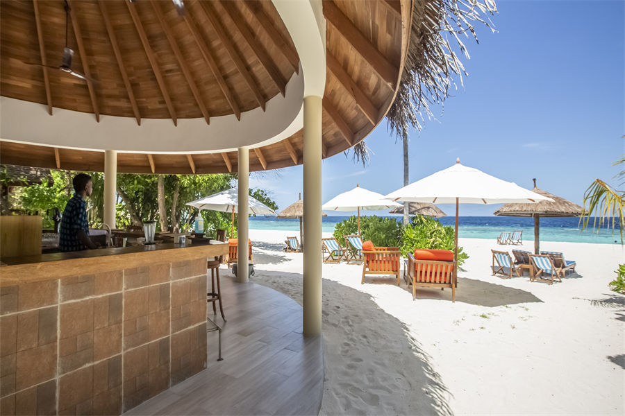瑞提法鲁 - 沙滩酒吧图片1 - Reethi Faru Resort Thari Bar Photo 1