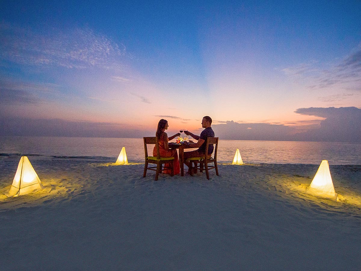 夏日岛活动项目 - 私人烛光晚餐 - Summer Island Maldives Activities